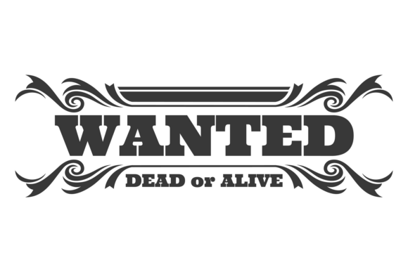 Dead Or Alive Wanted Message Graphics