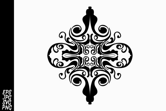 Decorative Flora Ornament: Premium Graphics & Illustrations