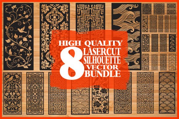Decorative Panel Vector Bundle Graphics