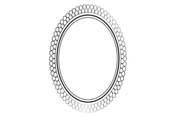 Decorative Picture Frame Graphics for Editorial and Web Design