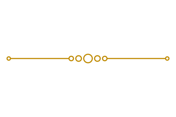 Golden Ornament Line Motif for Modern Branding