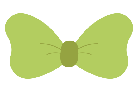 Green Ribbon Knot Graphic for Local Branding