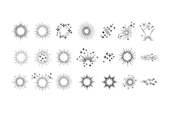 Starburst Graphics for Modern Branding