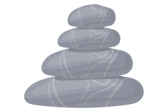 Stone Pyramid Graphic for Crafting